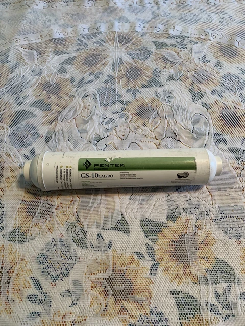 PENTEK PENTAIR INLINE Water Filter GS-10 CAL/RO Ph Stabilizing, 2000 ...