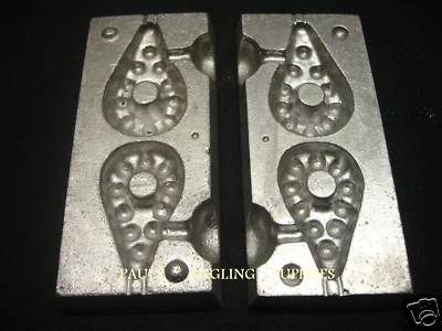 CARP FISHING  4 in  1 LEAD WEIGHT MOULD TFT SIZE 1 