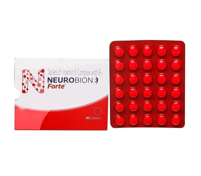 Neurobion Forte - Complexe De Vitamine B - Boîte De 60 Comprimés - Livraison Gratuite