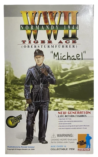1/6 DRAGON WWII Normandy 1944 Tiger Aces Bobby & Michael Action