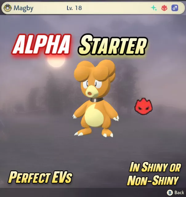 REGIGIGAS STARTER ALPHA SHINY 🌟 Pokemon Legends: Arceus, EV Trained