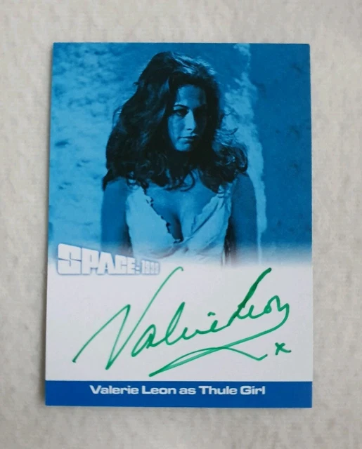 Unstoppable Cards Space 1999 Series 3 Valerie Leon Autograph Card S3-VL1