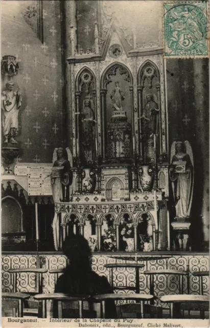 CPA Bourganeuf Interieur de la Chapelle du Puy FRANCE (1050168)