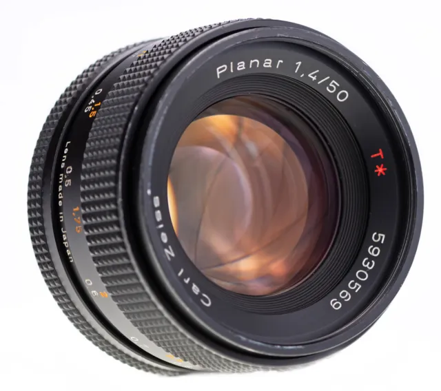 Contax Carl Zeiss Planar T* 50 mm f 1,4 SN 5930569 Geprüft / Prime Lens ( 1049 )