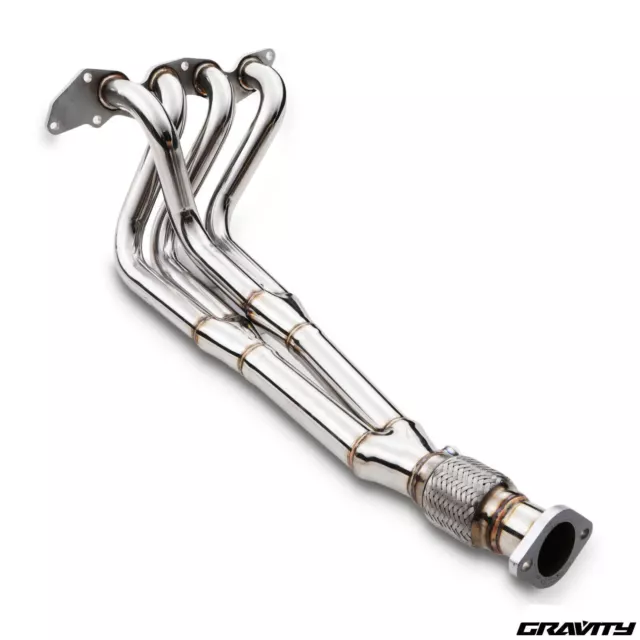 4-2-1 Exhaust Manifold Stainless Downpipe For Ford Fiesta Mk6 St 150 2.0 04-08