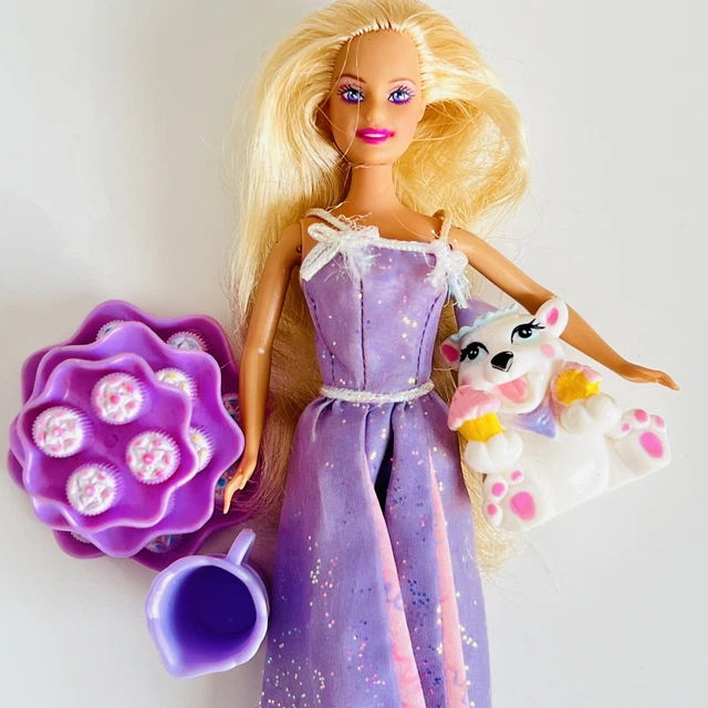 Barbie A Touch Of Magic Pink Pegasus con cachorro, juguetes de caballo