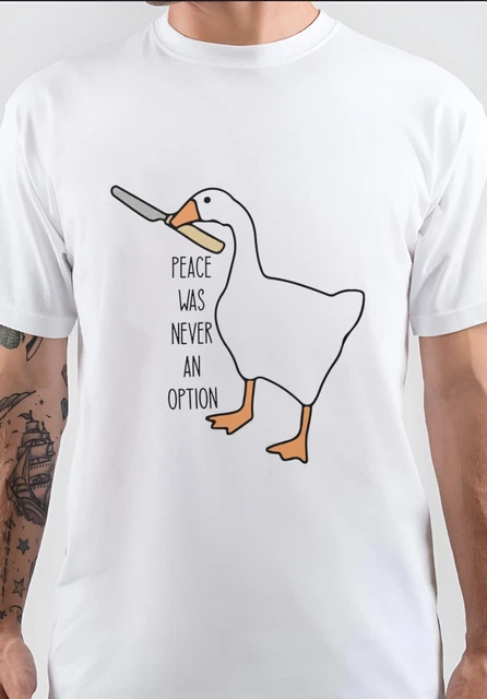 Funny Untitled Goose Game Cool Tee Classic NWT Gildan S-5XL T-Shirt