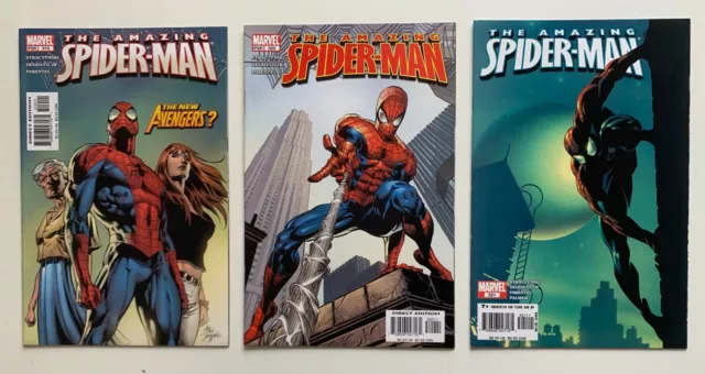 Amazing Spider-Man 519, 520 & 521 (Marvel 2005) 3 x VF- to NM comics