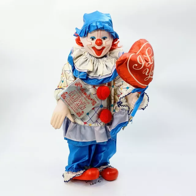 The Heritage Mint LTD Happiness and Love Collection 16" Porcelain Clown 1989 #2