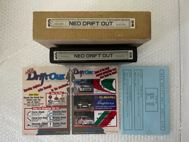 Snk Neo Geo Neo Drift Out Mvs Exclusive Kit Matching 100% original