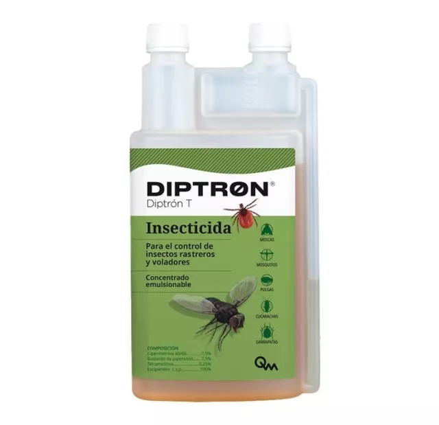 Diptron T 250Ml Antiinsectos Contra Moscas Y Otros Insectos Rastreros Y Volador
