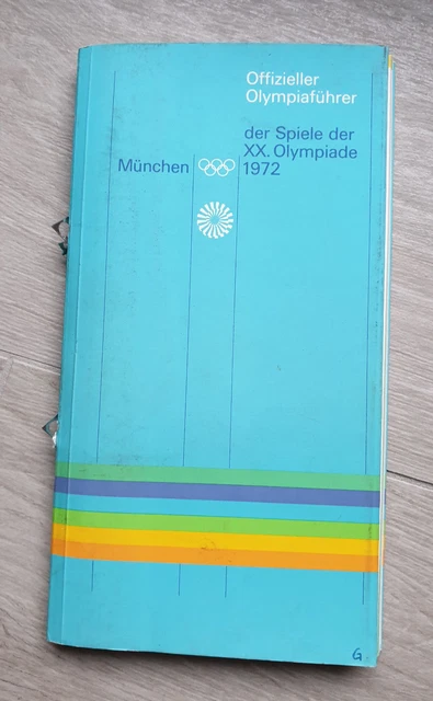 Offizieler Olympiaführer Munich 1972