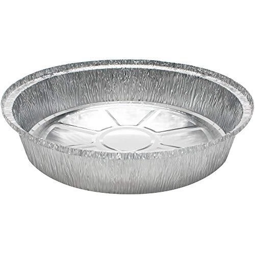 Karat AF-CR09 9" Round Aluminum Containers (Case of 500)
