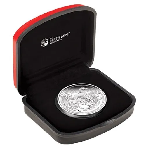 1/2 oz 2014 Australian Lunar Year of the Horse Silver Proof Coin 2