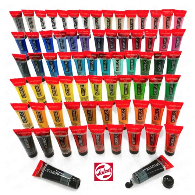 Royal Talens Full Range Amsterdam Standard Serie Acrylfarben 72 x 20ml Röhren