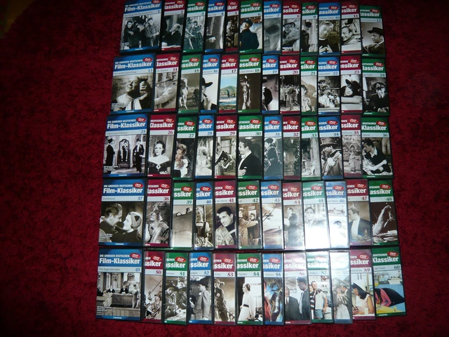 Auswahl -   Die grossen Deutschen Film-Klassiker  (de Agostini)  -  nur die DVDs