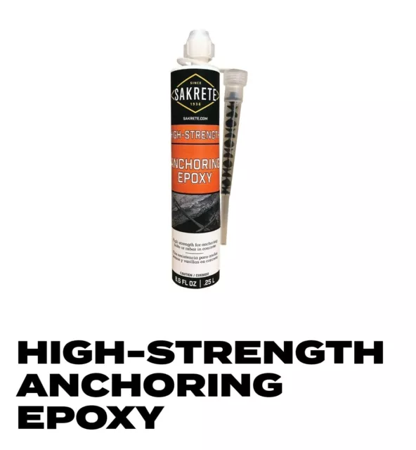 Sakrete High Strength Anchoring Epoxy Same day shipping