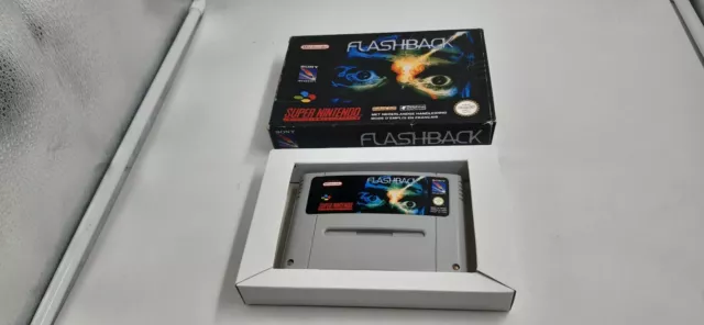 Jeu Super Nintendo SNES Flashback sans notice