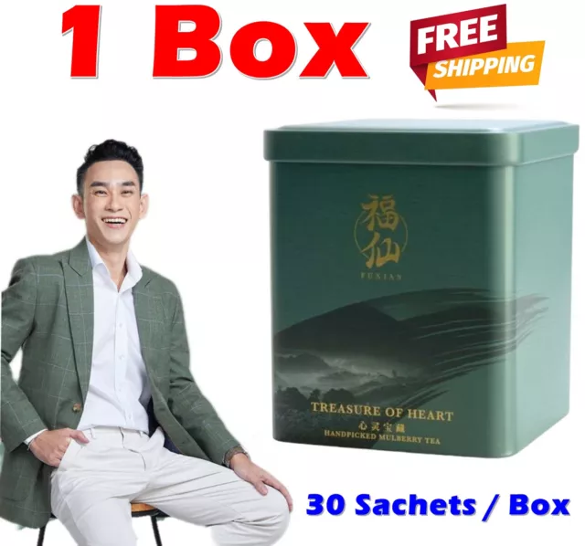 Fuxian Herbal Tea Ginger with Mulberry Healthy 30 Sachets