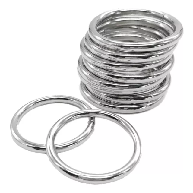 Metal Macrame Rings 2 Inch for Macrame Plant Hangers Macrame Kit 10 Pack3493