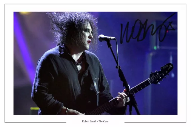 Robert Smith Signed Photo Print Autograph Music The Cure