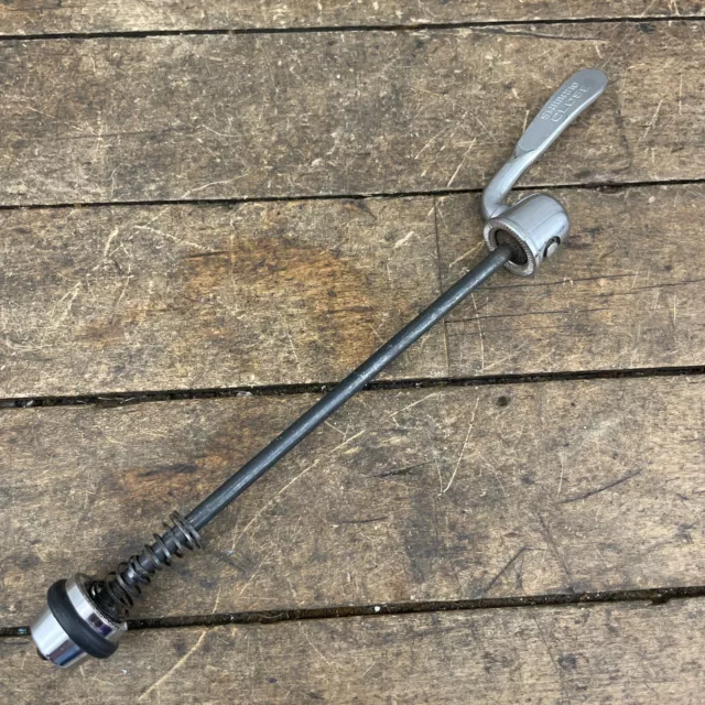 Vintage Shimano Rear Skewer XT 130 mm O-Ring Quick Release Skewer QR Silver A2