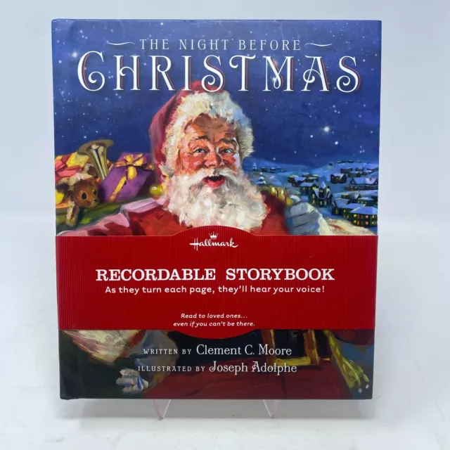 The Night Before Christmas Recordable Story Book Hallmark 2009