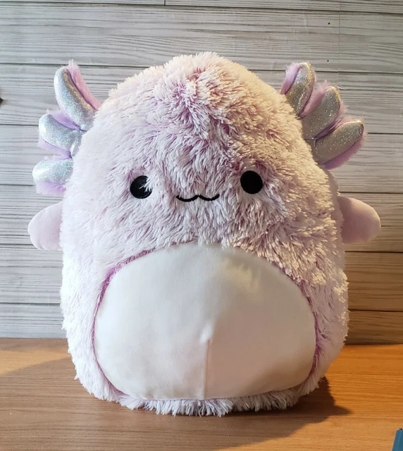 SQUISHMALLOW FUZZAMALLOWS MONICA Axolotl 12'' Fuzz-A-Mallows ...