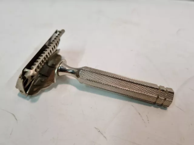 GEM Vintage Metal Razor Made In England - Hex handle #1