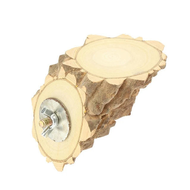 1pc Naturholz-Sprungbrett-Sprungplattform Für Hamster-Kleintiere