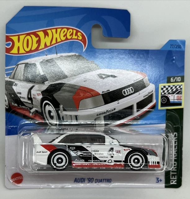 Hot Wheels Audi Quattro Retro Racers - Sammlerauto Mit Schutzverpackung
