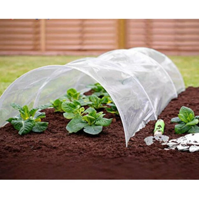 GREENHOUSE TUNNELS FOIL Plastic Horticultural Polythene Sheet Plant 
