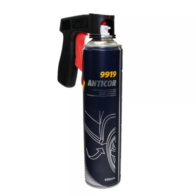 Protection Anti-encastrement Soubassement Spray 9919 Mannol 650 ML Avec Pistolet