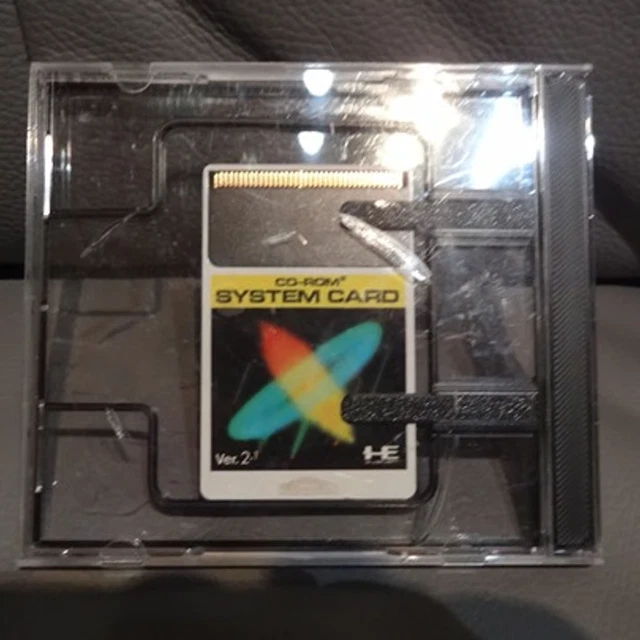 SUPER SYSTEM CARD CD-ROM 2 VER 3.0 NEC PC-ENGINE CARTE