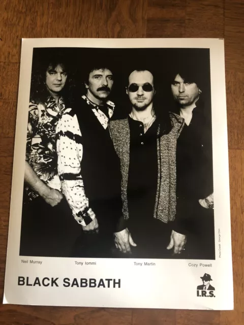 Members of music group Black Sabbath Vintage 8x10 Press Photo