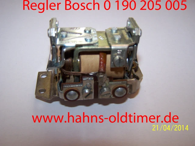 Regler Für Gleichstromlichtmaschine BW Ausführung, 38 A Bosch