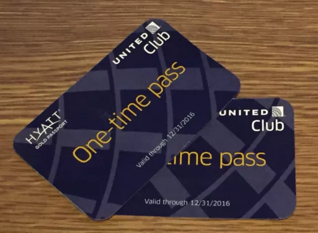 United Airlines Club Lounge One-Time Pass Expires 01/25/24