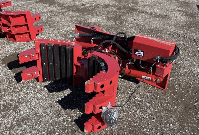 Skid steer hydraulic rotating log grapple Tree Handler Bobcat Case Cat Gehl New