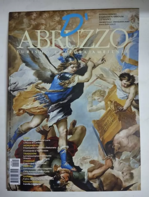 D'Abruzzo Invierno 2020 33° Año N.132 Carlo Antonio Grue Luca Giordano