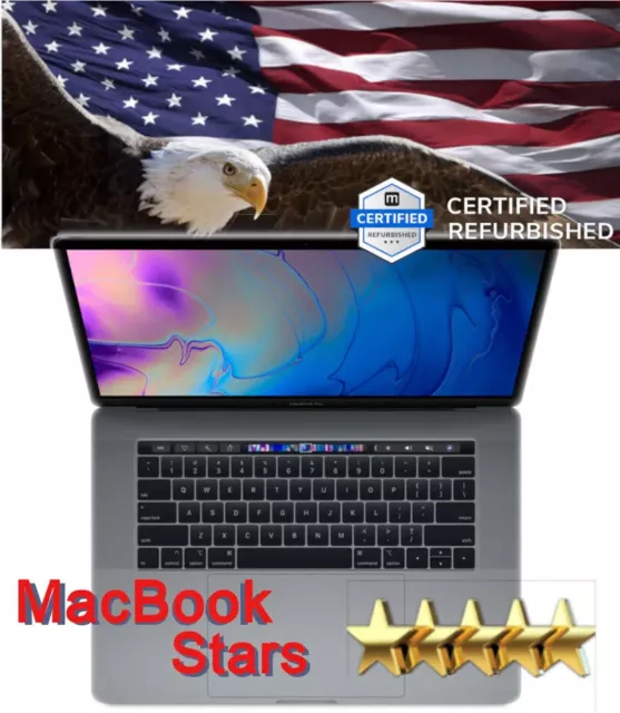 Apple Macbook Pro 15" 2018 I7 16Gb Ram - 512Gb Ssd (Ricondizionat.eccellente)