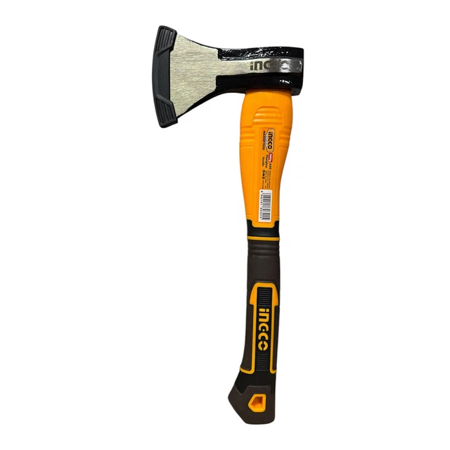 Accetta Ascia Scure Spacca Legna Acciaio Con Manico Fibra Di Vetro 1,5 - Foto 8