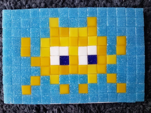 PA 0369 réactivé / Space Invader (avril 2016) | La mosaïque