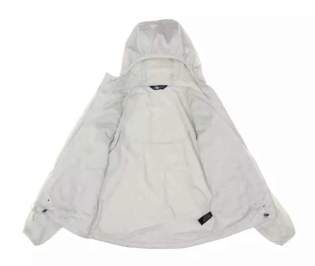 The North Face L80607 Womens Light Grey Pitaya 2 Hoodie Jacket Size M 2