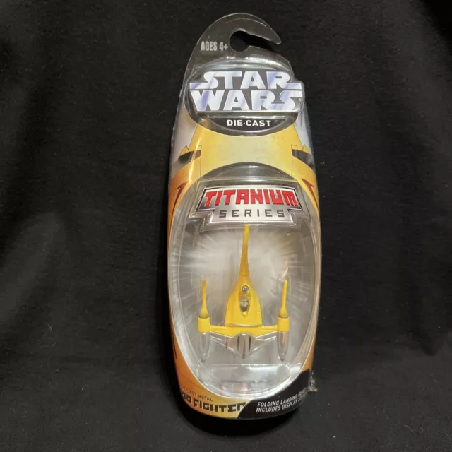 Micro máquina Naboo Fighter Star Wars Die-Cast Titanium Series