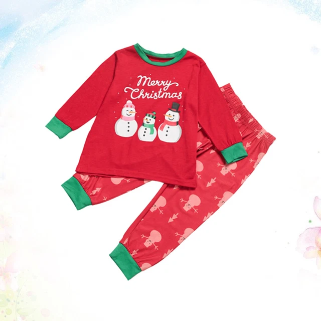 Stampa Costume pupazzo di neve Natale Indoor Genitore-bambino