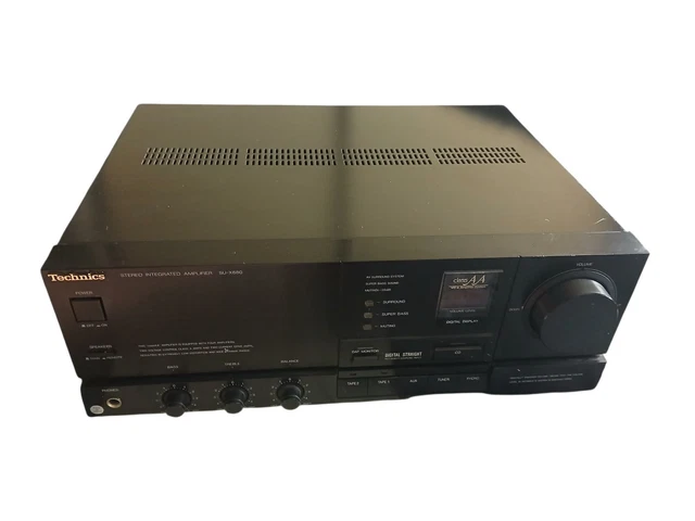 つなぎ　Technics su-x880 Technics SU-880 Amplifier Repair - YouTube