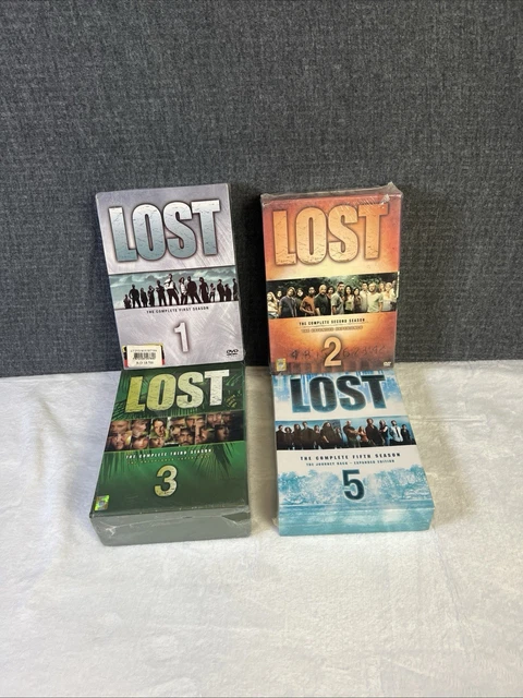 LOST: THE COMPLETE Series Seasons 1-6 DVD Box Set ABC Drama TV