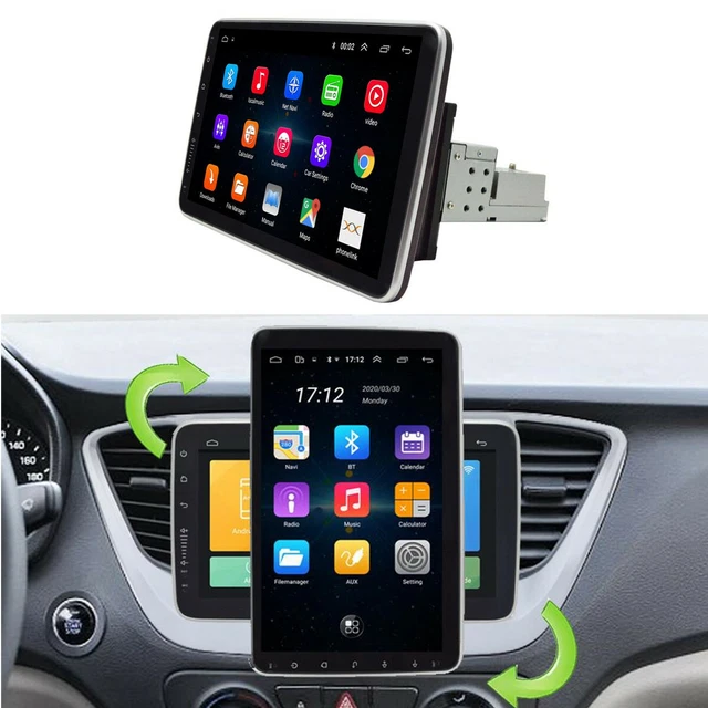 Android 10.1 Car Stereo Radio 1DIN 10.1in GPS Navi WIFI Bluetooth FM MP5 Player
