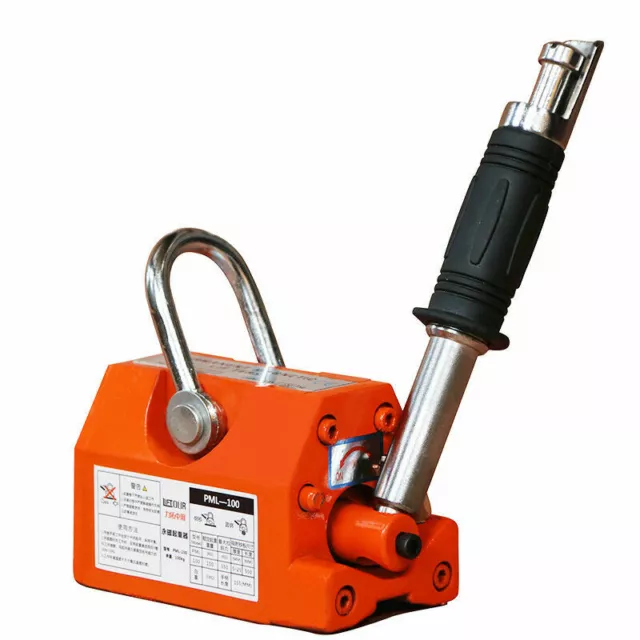 Permanent Magnet Crane Magnetic Lifter Heavy Duty Crane Hoist Lifting Magnet new