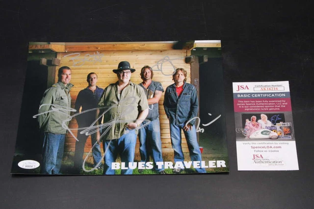 Blues Traveler Signed 8x10 Photo John Popper Autograph JSA COA D8624